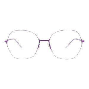 Balenciaga Unisex Round/Oval Violet Violet Transparent Fashion Designer Eyewear